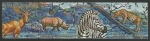 Stamps Africa - Burundi -  Animales africanos (710-713)