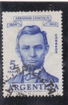 Sellos de America - Argentina -  Abraham Lincoln