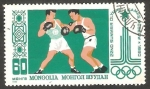 Stamps : Asia : Mongolia :  Boxeo