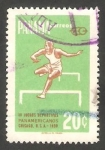 Stamps Panama -  335 - III Juegos deportivos Panamericanos, en Chicago, Carrera de obstáculos