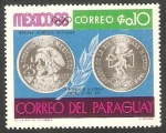 Sellos de America - Paraguay -  Medallas olímpicas mexicanas
