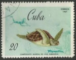 Stamps Cuba -  Tortuga (1353)