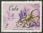Stamps Cuba -  Pulpo (1348)
