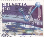 Stamps Switzerland -  Crhistian F. Schonbein- descubridor de la capa de ozono