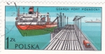 Stamps Poland -  puerto de Gdansk