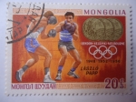 Stamps Mongolia -  London-Helsinki-Melbourne 1948-1952-1956 - László Papp.