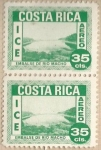 Stamps Costa Rica -  Embalse de Río Macho (714)