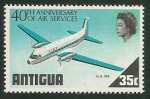 Sellos del Mundo : America : Antigua_y_Barbuda : Hawker Siddeley 748 (223)