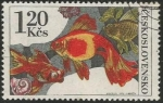 Stamps Czechoslovakia -  Karas zlatý (2259)