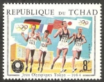 Sellos de Africa - Chad -  Olimpiadas de Tokyo 1964