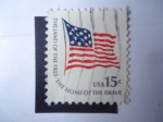 Stamps United States -  Bandera. S/1618C.