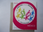 Stamps Mexico -  Los Derechos de las Personas con Discapacidad - Nancy Torres.