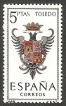 Sellos de Europa - Espa�a -  1696 - Escudo de Toledo 