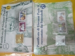 Stamps : America : Ecuador :  Sellos 27 años de Juan Pablo II