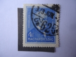 Stamps Hungary -  Dr. Ignác Semmelweis 1818-1865. (S/470)