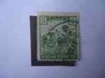 Stamps Hungary -  Campesinos Segadores.