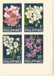 Stamps Philippines -  Orquídeas (698-701) 