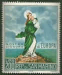 Stamps San Marino -  Nuestra Señora de Europa (888)