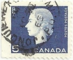 Stamps Canada -  SERIE REINA ISABEL II 1962. ESPIGA DE TRIGO. YVERT CA 332