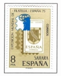 Stamps Spain -  Sahara Exposicion Mundial de Filatelia