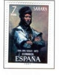 Stamps Spain -  Sahara Dia del Sello (1)