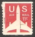 Stamps United States -   74 a - Avión