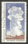 Stamps United States -  946 - Geiser, en el Parque de Yellowstone