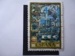 Stamps Spain -  Ed:2487 - Los Pichones -Oleo de Picasso