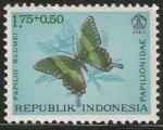 Sellos de Asia - Indonesia -  Butterflies Papilio blumei (462)