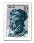 Stamps Spain -  Sahara Tipos Indiigenas (1)