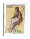 Stamps Spain -  Sahara Tipos Indigenas (1)