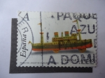 Stamps Spain -  Ed:4368 -Transaatlántico - Museu del Jogueset de Catalunya-Figuer