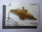 Stamps Spain -  Ed:4375 -Submarino - Museu de la Joguina SantPeliu de Guixols.