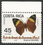 Sellos de America - Costa Rica -  Smyrna blonfildia (1499)