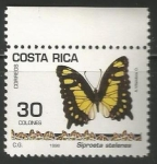 Stamps Costa Rica -  Siproeta stelenes (1496)