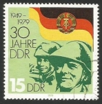 Stamps Germany -  Soldados (2202)