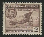 Sellos de America - Ecuador -  Conmemoración del primer vuelo postal en el Ecuador (678)