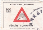 Stamps Turkey -  señal de tráfico