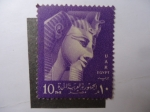 Stamps : Africa : Egypt :  Faraón Ramés II -UAR Egypt.(S/443)