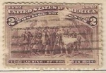 Stamps United States -  Landing of Columbus (169)