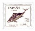 Stamps : Europe : Spain :  Sahara Dia del Sello