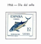 Stamps Spain -  Sahara Dia del Sello