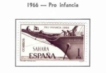 Stamps Spain -  Sahara Pro Infancia