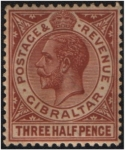 Stamps Gibraltar -  George V