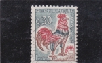 Stamps France -  gallo-simbolo francés
