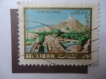 Stamps : Africa : Lebanon :  Iglesia de Cristo Rey Nahr-El-Kalb - Serie:Paisajes y atracciones Libanesas.