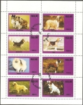 Stamps : Asia : Nagaland :  Perros de raza