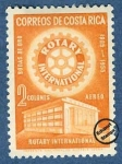 Stamps Costa Rica -  Cincuentenario del Rotary Internacional