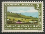 Sellos del Mundo : America : Costa_Rica : Camino al Volcán Irazú (833)
