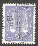 Stamps Algeria -  61 - Sello tasa